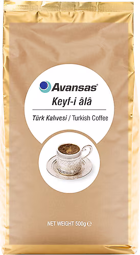 Avansas Keyf-i Ala Türk Kahvesi 500 g Paket