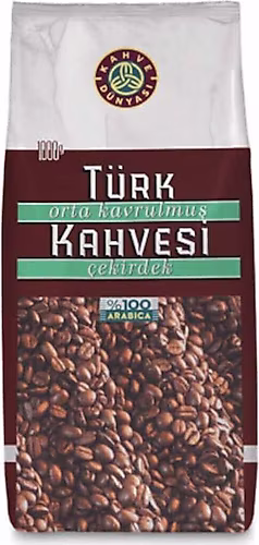 Kahve Dünyası Orta Kavrulmuş Çekirdek Türk Kahvesi 1 kg